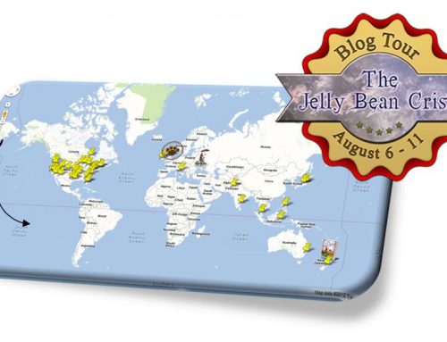 The Jelly Bean Crisis Blog Tour Map